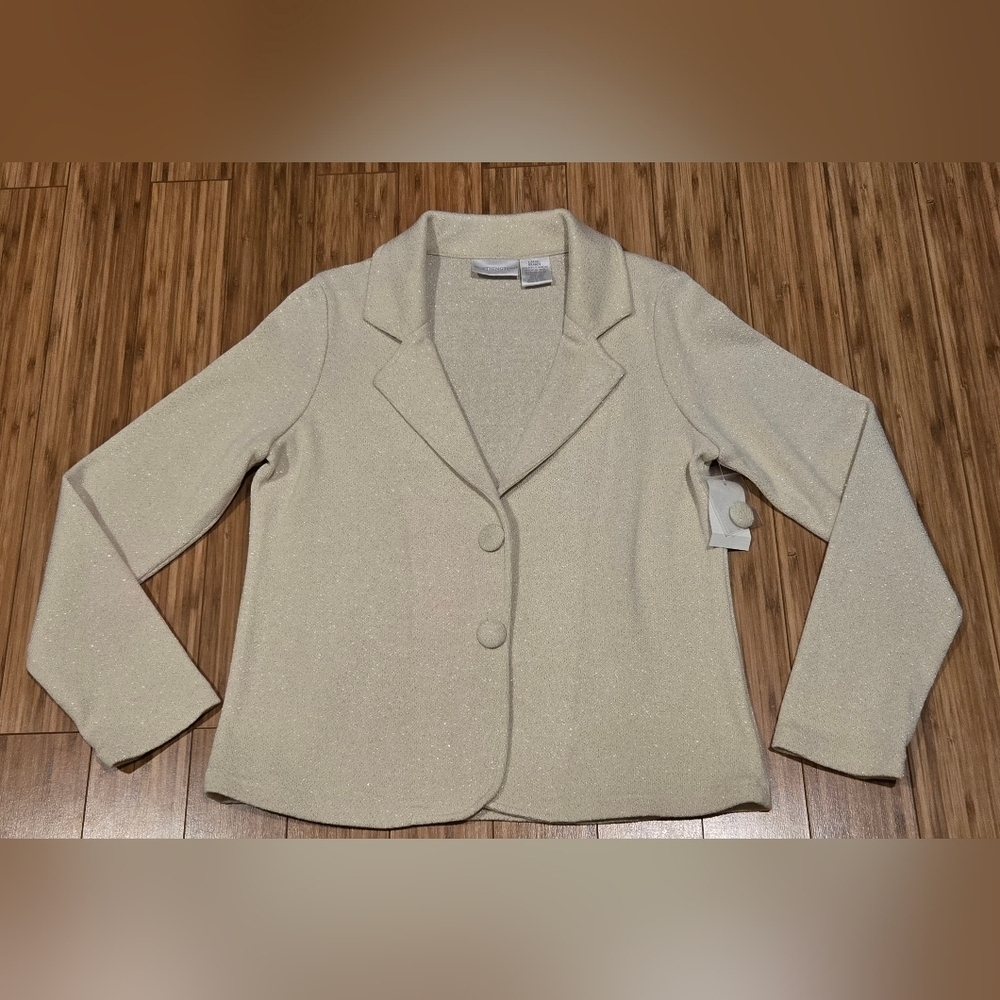 NWT Worthington Women's Snap Button Blazer